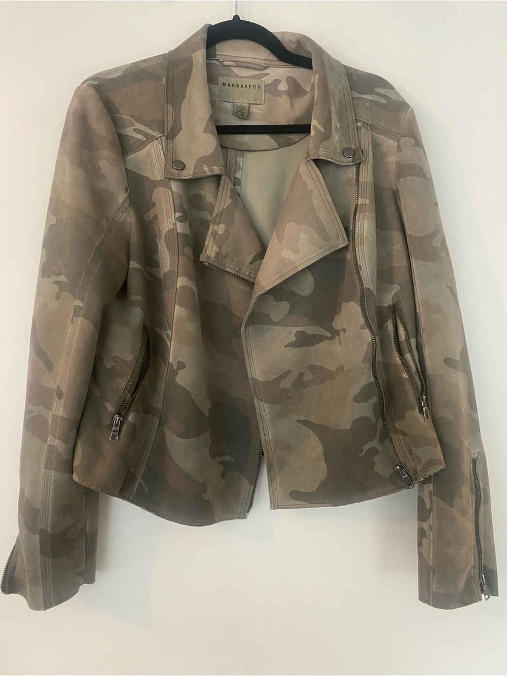 Women's Marrakech Camouflage Moto Jacket